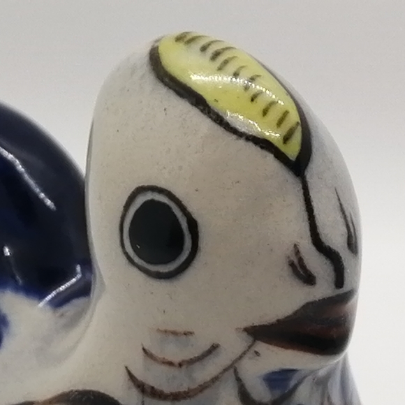 VTG Guatemalan bird figurine, signed by the artist - Picture 10 of 16